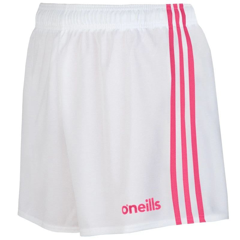 Kids' Mourne Shorts White / Pink 3 Kids' Mourne Shorts White / Pink