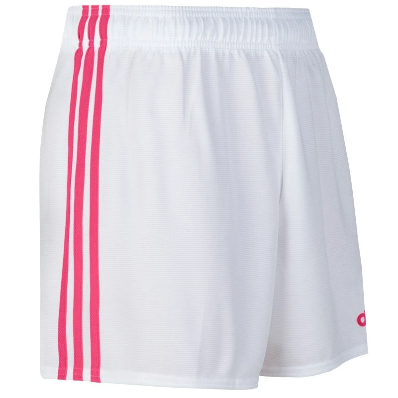 Kids' Mourne Shorts White / Pink 4 Kids' Mourne Shorts White / Pink - Image 2