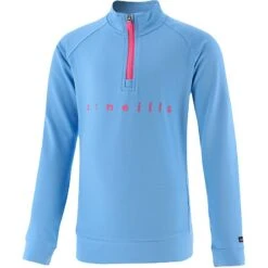 Kids' Natalie Half Zip Top Blue / Pink 10 Kids' Natalie Half Zip Top Blue / Pink -Outdoor Clothing Store nata 012 0 gen bepk kids p1 1