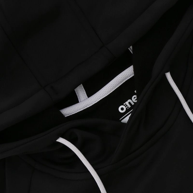 Men's Nathan Technical Fleece Overhead Hoodie Black / Silver 6 Men's Nathan Technical Fleece Overhead Hoodie Black / Silver - Image 4