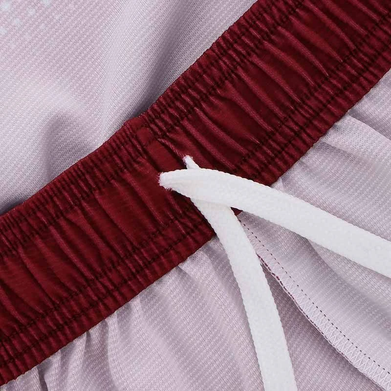 Women's Nelson Shorts Maroon / White 11 Women's Nelson Shorts Maroon / White - Image 9
