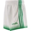 Kids' Nelson Shorts White / Green -Outdoor Clothing Store nelson 179 gaelic shorts 3s wht grn kids 1