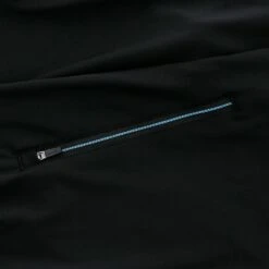 Men's Nevada Brushed Half Zip Top Black / Sky / White -Outdoor Clothing Store neva 184 2 gen bkskwh adlt p6 2