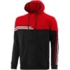 Men's Nevis Fleece Overhead Hoodie Black / Red / White 1 Men's Nevis Fleece Overhead Hoodie Black / Red / White -Outdoor Clothing Store nevis 011 flc hoodie blk red wht 3s 1