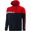 Men's Nevis Fleece Overhead Hoodie Marine / Red / White -Outdoor Clothing Store nevis 011 flc hoodie mar red wht 3s 1