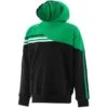 Kids' Nevis Fleece Overhead Hoodie Black / Green / White 2 Kids' Nevis Fleece Overhead Hoodie Black / Green / White -Outdoor Clothing Store nevis 011 oh flc hoodie blk emer wht kids 3s 1
