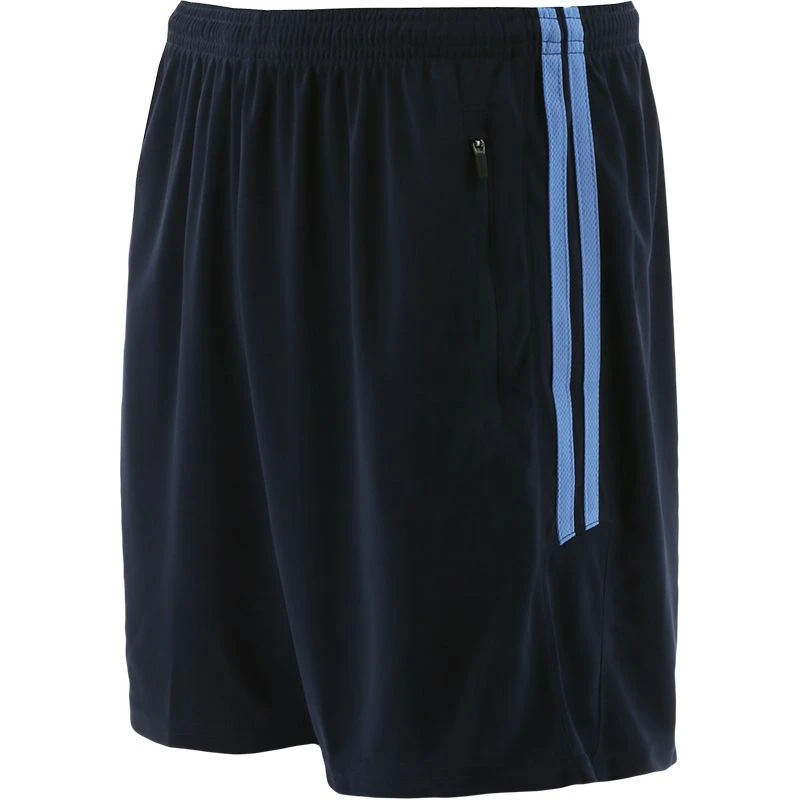 Kids' Nevis Training Shorts Marine / Sky 4 Kids' Nevis Training Shorts Marine / Sky - Image 2