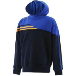Kids' Nevis Fleece Overhead Hoodie Marine / Royal / Amber
