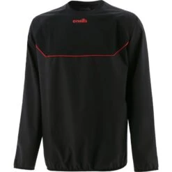 Men's Norwich Woven Windbreaker Black / Red -Outdoor Clothing Store norwich 099 windcheater blk red 1