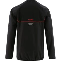 Men's Norwich Woven Windbreaker Black / Red -Outdoor Clothing Store norwich 099 windcheater blk red 2