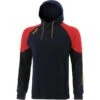 Men's Oslo Fleece Pullover Hoodie Marine / Red / Amber
