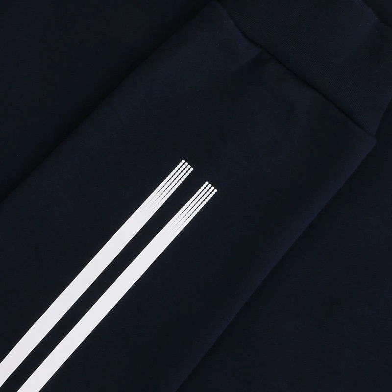 Men's Oslo Fleece Pullover Hoodie Marine / Royal / White 7 Men's Oslo Fleece Pullover Hoodie Marine / Royal / White - Image 5