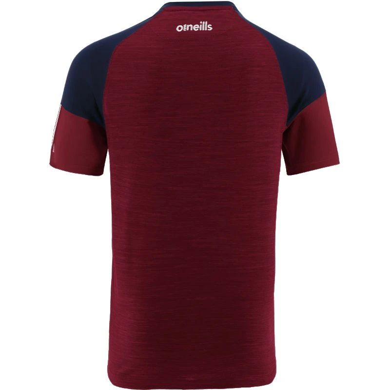 Kids' Oslo T-Shirt Maroon / Marine / White 4 Kids' Oslo T-Shirt Maroon / Marine / White - Image 2