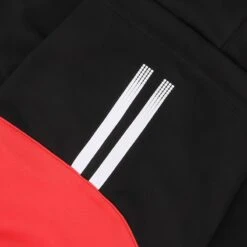 Women's Oslo Polo Shirt Black / Red / White -Outdoor Clothing Store oslo 061 2 gen bkrdwh adlt p4 2