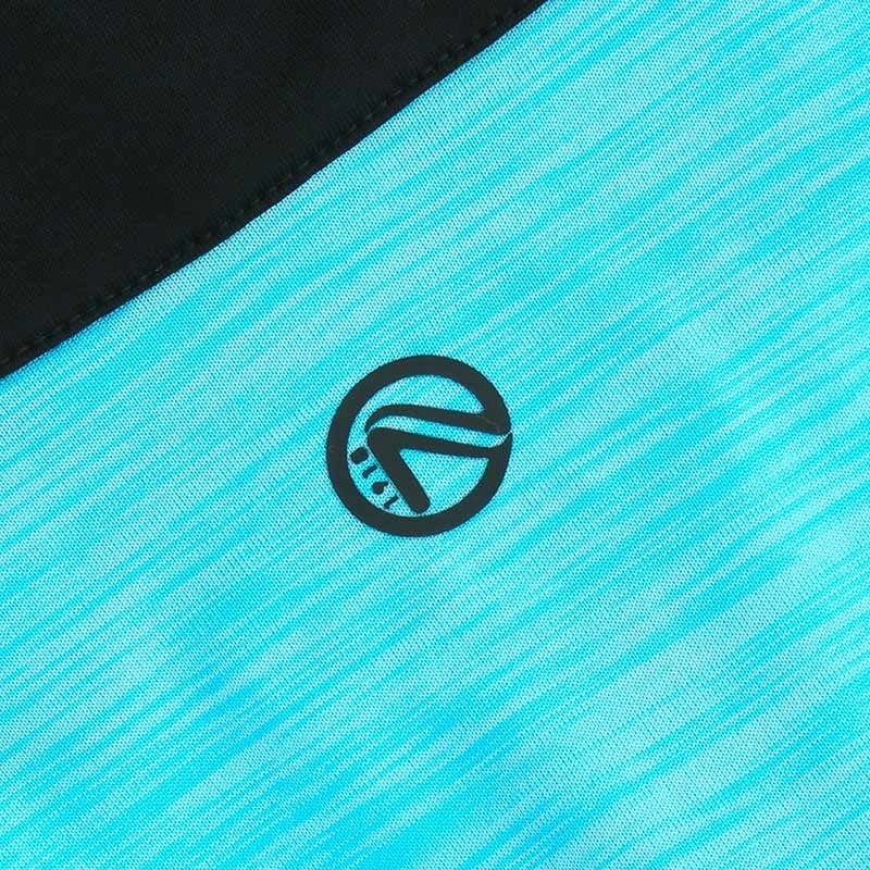 Kids' Pluto Half Zip Midlayer Top Blue / Dark Grey 8 Kids' Pluto Half Zip Midlayer Top Blue / Dark Grey - Image 6