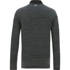 Men's Pluto Half Zip Midlayer Black / Silver -Outdoor Clothing Store plut 064 3 gen bksvxx adlt p2