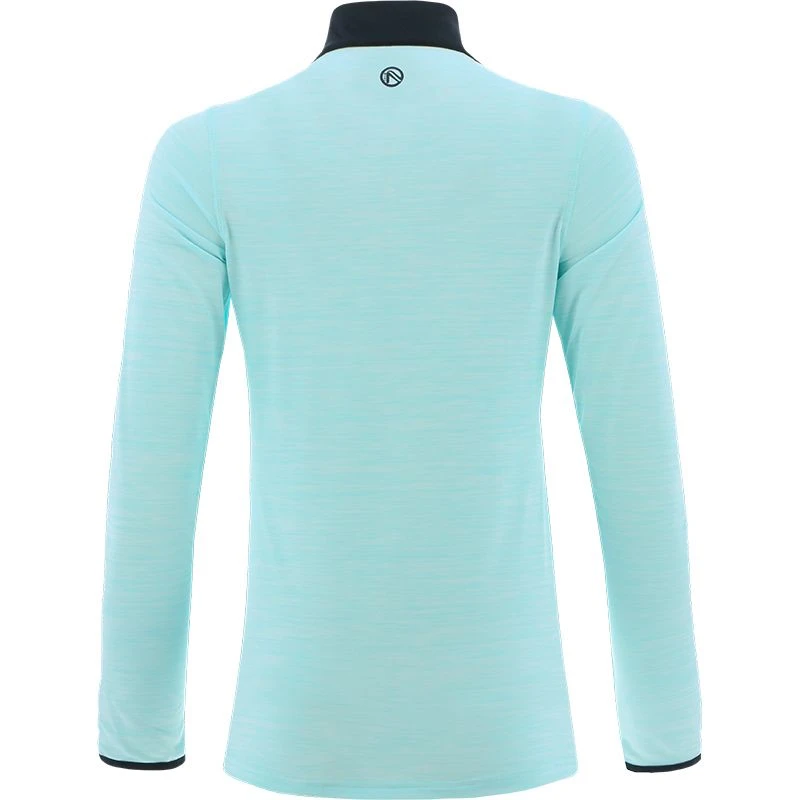 Women's Pluto Half Zip Midlayer Top Green / Marine 6 Women's Pluto Half Zip Midlayer Top Green / Marine - Image 4