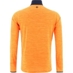 Men's Pluto Half Zip Midlayer Top Orange / Marine -Outdoor Clothing Store plut 064 3 gen ormexx adlt p2