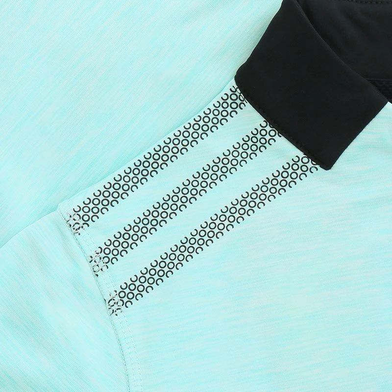 Kids' Pluto Brushed Half Zip Top Green / Marine 7 Kids' Pluto Brushed Half Zip Top Green / Marine - Image 5