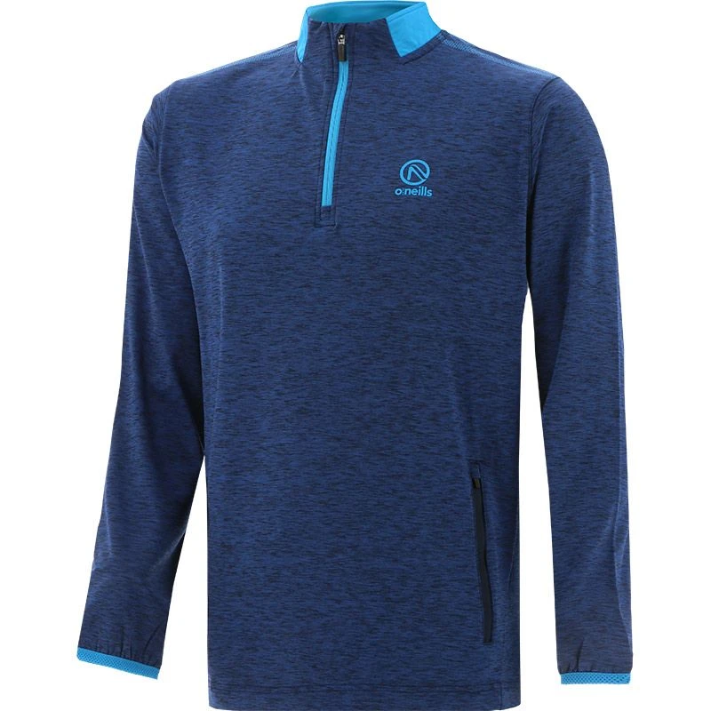Men's Pluto Brushed Half Zip Marine / Blue 3 Men's Pluto Brushed Half Zip Marine / Blue