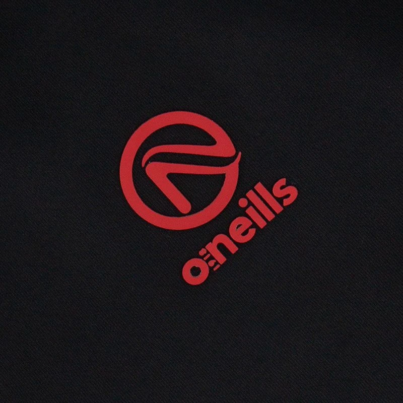 Kids' Pluto Hybrid Half Zip Top Black / Red 5 Kids' Pluto Hybrid Half Zip Top Black / Red - Image 3