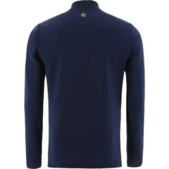 Men's Pluto Hybrid Half Zip Top Marine / Orange -Outdoor Clothing Store pluto 244 hybrid hz top mar ora 2 1