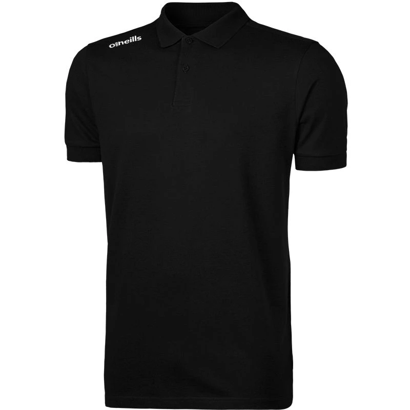 Kids' Portugal Cotton Polo Shirt Black 3 Kids' Portugal Cotton Polo Shirt Black