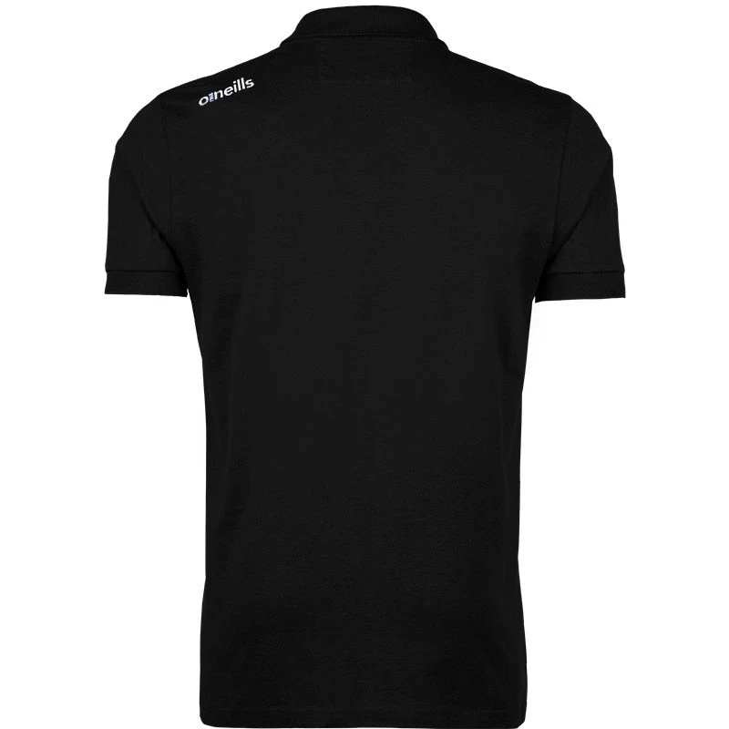 Kids' Portugal Cotton Polo Shirt Black 4 Kids' Portugal Cotton Polo Shirt Black - Image 2