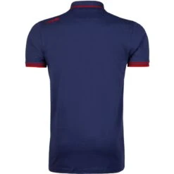 Men's Portugal Cotton Polo Shirt Marine / Red 5 Men's Portugal Cotton Polo Shirt Marine / Red -Outdoor Clothing Store portugal polo mar red 2