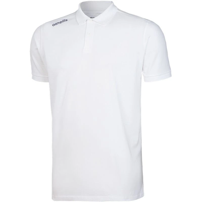 Kids' Portugal Cotton Polo Shirt White / Silver 3 Kids' Portugal Cotton Polo Shirt White / Silver