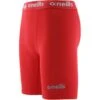 Men's Pro Body III Poly Elastane Shorts Red / Silver -Outdoor Clothing Store pro body 053 poly elastane shorts red slv 1