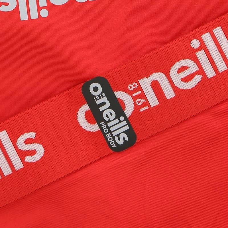 Men's Pro Body III Poly Elastane Shorts Red / Silver 7 Men's Pro Body III Poly Elastane Shorts Red / Silver - Image 5