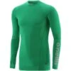 Kids' Pro Body III Poly Elastane Baselayer Top Green / Silver 2 Kids' Pro Body III Poly Elastane Baselayer Top Green / Silver -Outdoor Clothing Store pro body 076 p elast baselayer top grn slv 1 1