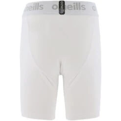 Men's Pro Body III Poly Elastane Shorts White / Silver -Outdoor Clothing Store pro body iii 053 poly elastane shorts wht slv kids 3