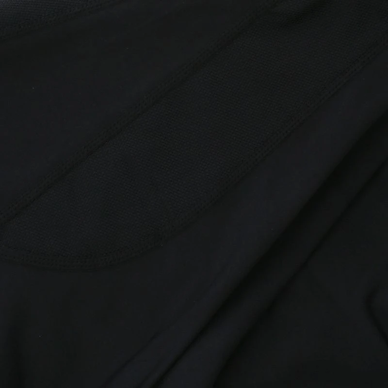 Men's Pro Body III Fleece Lined Poly Elastane Baselayer Top Black / Silver 7 Men's Pro Body III Fleece Lined Poly Elastane Baselayer Top Black / Silver - Image 5