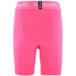 Kids' Pro Body III Poly Elastane Shorts Pink / Silver -Outdoor Clothing Store probody 111 053 poly elastane shorts pnk slv kids 3 1