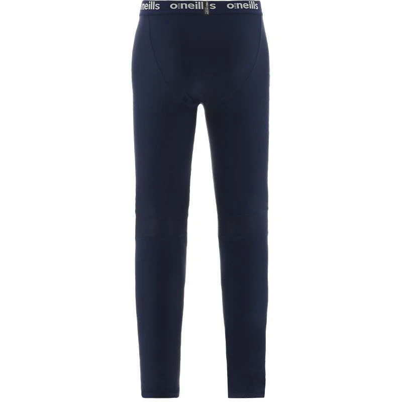 Men's Pro Body Base Layer Compression Leggings Marine / Silver 5 Men's Pro Body Base Layer Compression Leggings Marine / Silver - Image 3