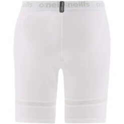 Men's Pro Body Base Layer Compression Shorts White / Silver -Outdoor Clothing Store proc 053 0 gen whsvxx adlts p3