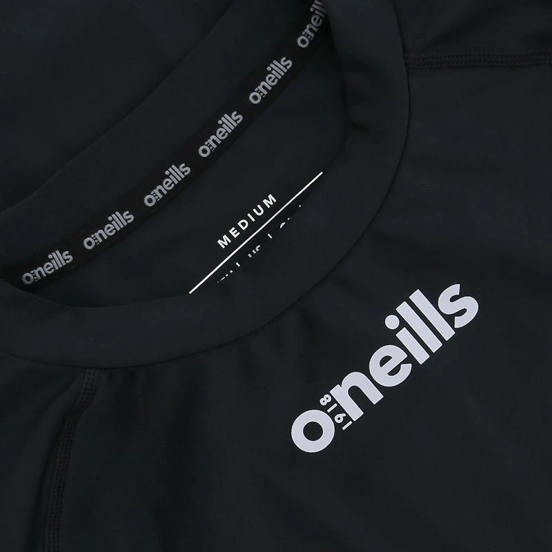 Men's Pro Body Base Layer Compression T-Shirt Black / Silver 5 Men's Pro Body Base Layer Compression T-Shirt Black / Silver - Image 3