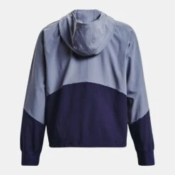 Under Armour Women's Women's Woven Full Zip Jacket Aurora Purple / Midnight Navy / Midnight Navy -Outdoor Clothing Store ps1369889 767 hb 1