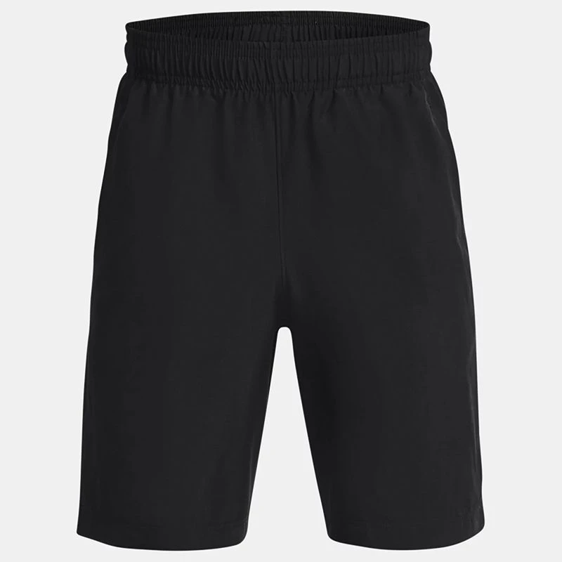 Under Armour Kids' Woven Graphic Shorts Black / Versa Blue 3 Under Armour Kids' Woven Graphic Shorts Black / Versa Blue