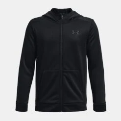 Under Armour Kids' Armour Fleece® Full-Zip Black / Black