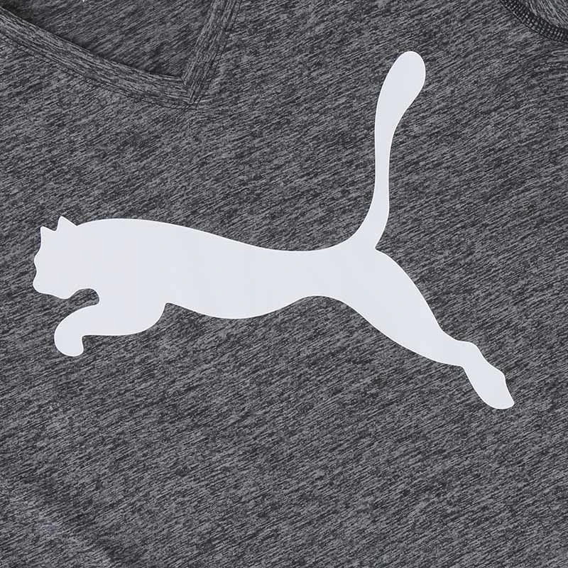 Puma Women's Favourite Heather Cat Training T-Shirt Puma Black Heather 5 Puma Women's Favourite Heather Cat Training T-Shirt Puma Black Heather - Image 3