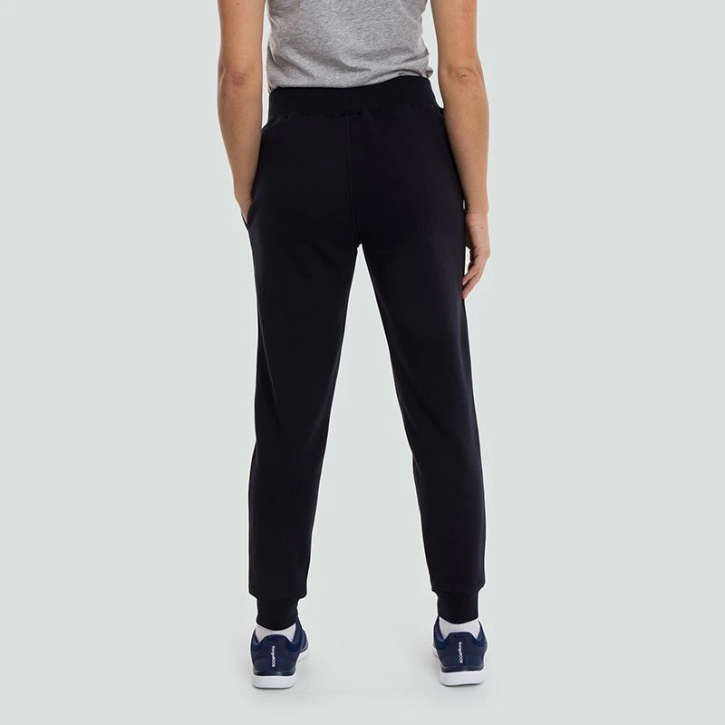 Canterbury Women's Tapered Cuffed Fleece Bottoms Black 4 Canterbury Women's Tapered Cuffed Fleece Bottoms Black - Image 2