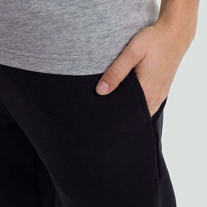 Canterbury Women's Tapered Cuffed Fleece Bottoms Black 6 Canterbury Women's Tapered Cuffed Fleece Bottoms Black - Image 4