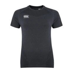 Canterbury Women's Seamless T-Shirt Black 12 Canterbury Women's Seamless T-Shirt Black -Outdoor Clothing Store q a006467y62 y1