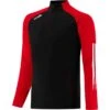 Kids' Reno Squad Half Zip Top Black / Red / White -Outdoor Clothing Store reno 030 3 gen bkrdwh adlt p1 2