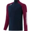 Kids' Reno Squad Half Zip Top Marine / Maroon / White -Outdoor Clothing Store reno 030 3 gen memnwh adlt p1