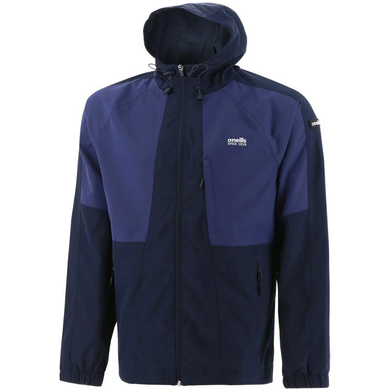 Men's Rio Hooded Rain Jacket Marine / Royal 7 Men's Rio Hooded Rain Jacket Marine / Royal - Image 5