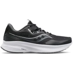 Saucony Women's Guide 15 Running Shoes Black / White -Outdoor Clothing Store s1068405 1